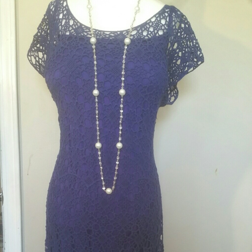 Slenderizing Ralph Lauren dress